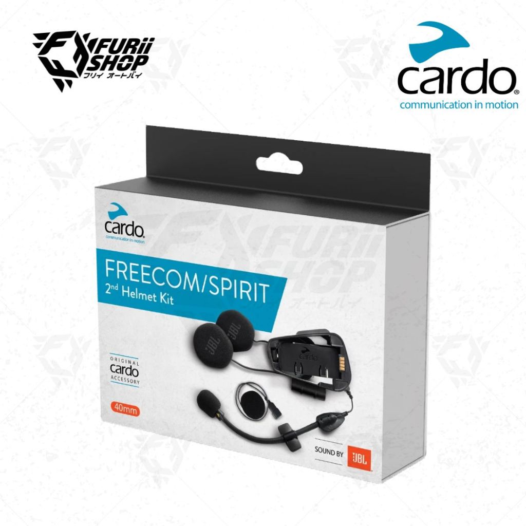 ชุดอุปกรณ์ BLUETOOTH CARDO SPIRIT/FREECOM JBL 2nd HELMET KIT