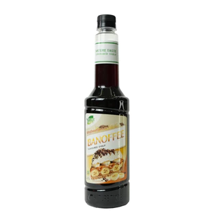Nature Taste Banoffee Syrup น้ำเชื่อมไซรัป รสบานอฟฟี่ ตราเนเจอร์เทส ขนาด 800 ml.
