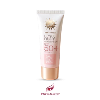 Pinkymakeup Ultra Light Sunscreen SPF 50+ PA++++ (ครีมกันแดดสูตรใหม่)