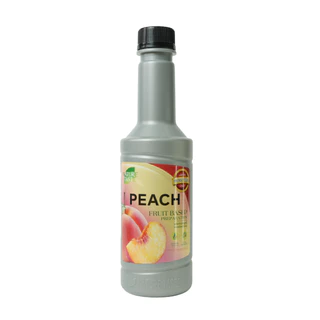 Nature Taste Peach Puree น้ำผลไม้เข้มข้นฟรุตเบสพรีเพอเรชั่น เพียวเร่ รสพีช ตราเนเจอร์เทส ขนาด 840 ml.