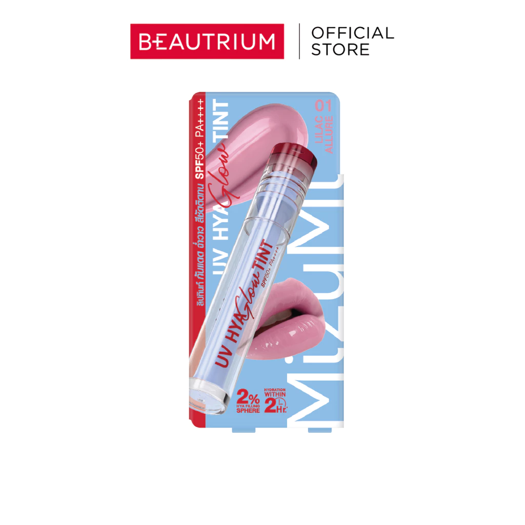 MIZUMI UV Hya Glow Tint SPF50+ PA++++ ลิปทิ้นท์ 2.5ml