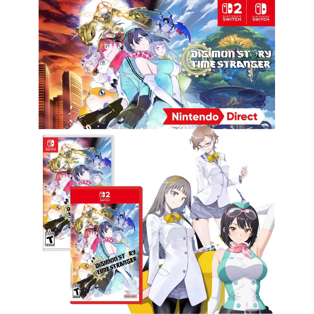 Ns1-2,Switch1-2 Games [RPG-A/T] Digimon Story: Time Stranger (Asia,English)