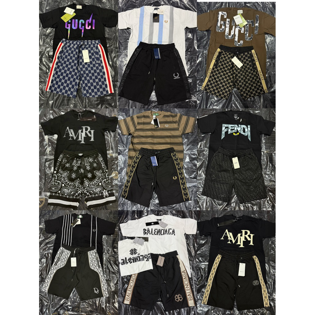 ชุดเช็ทรวมแบรนด์กางเกงขาสั้น+เสื้อแขนสั้น