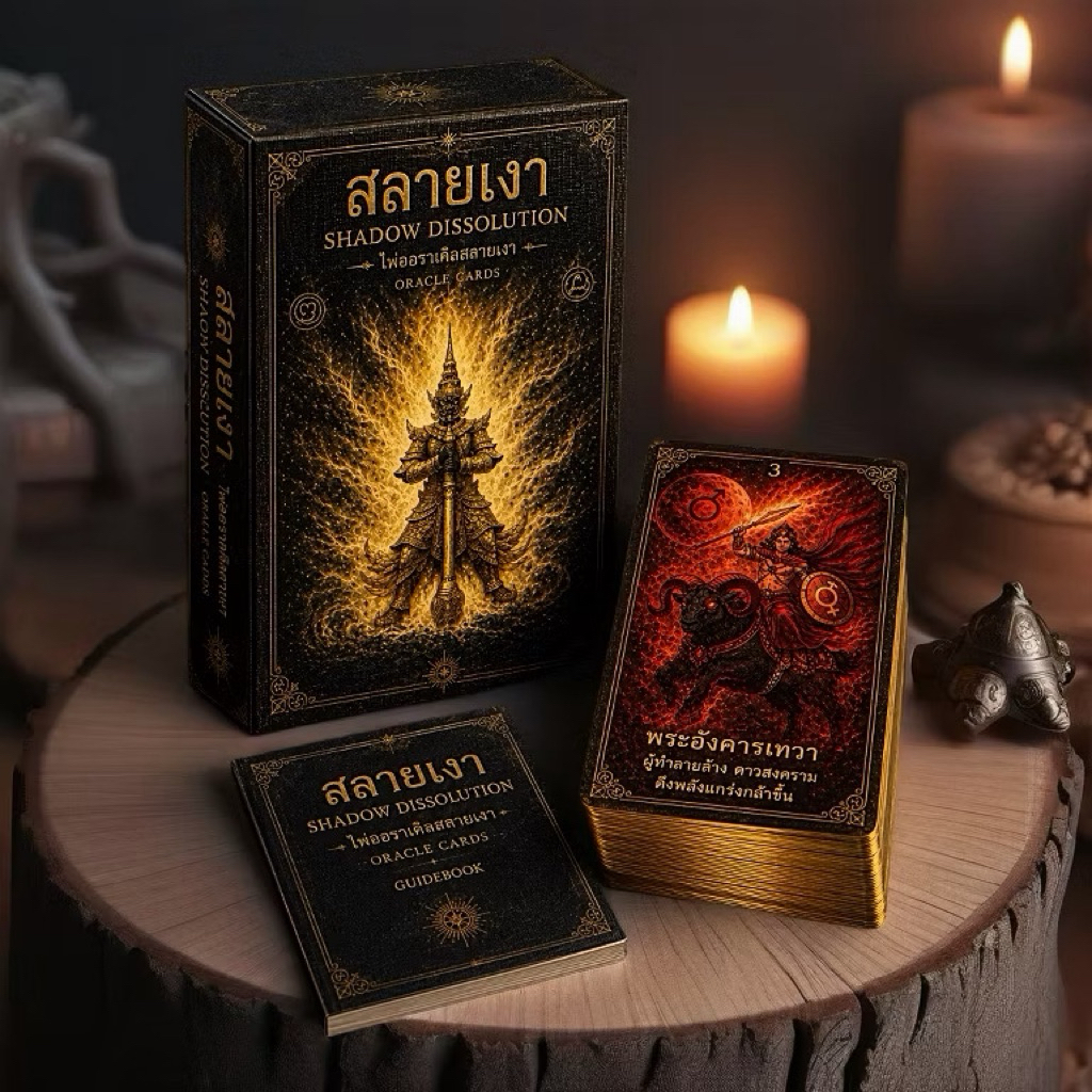 Shadow Dissolution (ไพ่สลายเงา) (ไพ่จัดส่งประมานปลายปี69)พรีออเดอร์ (จองภายใน 10/6/69 ฟรีคอรสเรียน 20 ชม.+ฟรีบัตรเข้างาน
