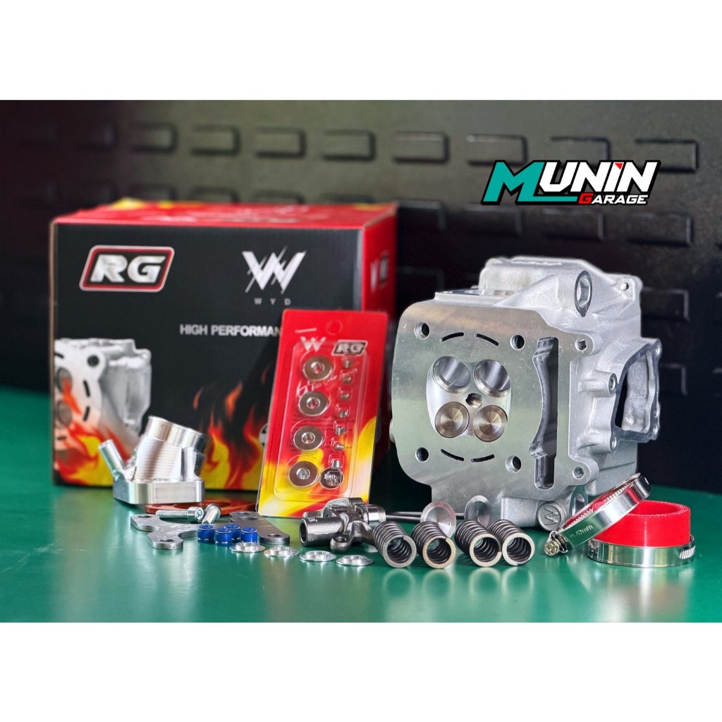 ฝาสูบRgหลีด(ล่าสุด)V.3 Lead/Giorno/Pcx160 พอร์ทCNC พร้อมอุปกรณ์ มีขนาดวาล์วให้เลือกสามารถเลือกใช้ได้ตามสเป็ค