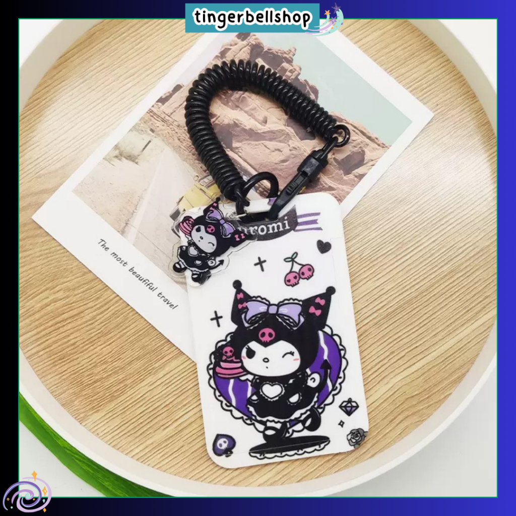 🇹🇭[ส่งด่วน]Card Holder ป้ายห้อยบัตรพนักงาน ที่ใส่บัตรนักเรียน ที่ใส่คีย์การ์ด ซองใส่บัตรลายการ์ตูน