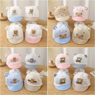 พร้อมส่ง!! หมวกเด็กอ่อน หมวกเด็กเล็กน่ารักๆ สำหรับเด็ก 0-6 เดือน M1