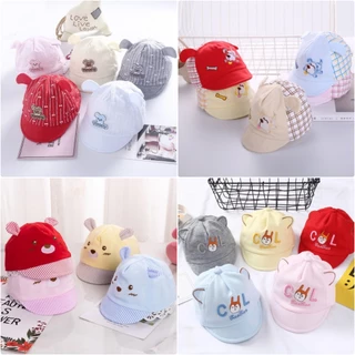 พร้อมส่ง!! หมวกเด็กอ่อน หมวกเด็กเล็กน่ารักๆ สำหรับเด็ก 0-6 เดือน M1