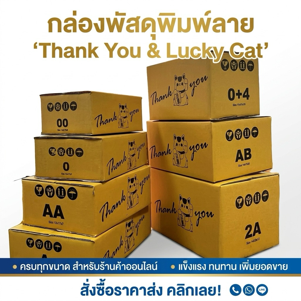 ส่งด่วน กล่องไปรษณีย์ กล่องพัสดุ 🎯ได้รับใน4ชม. (🚘ส่งทันทีInstant delivery🎁)