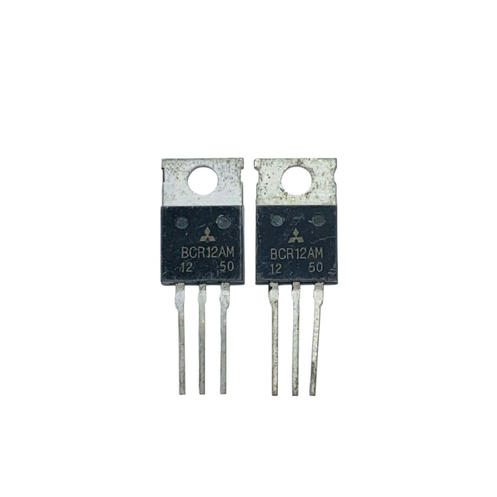 BCR12AM-12 Triac(ไตรแอก) 12A 600V(ราคาต่อ 1ชิ้น) TO-220 มีสินค้าพร้อมส่งในไทย