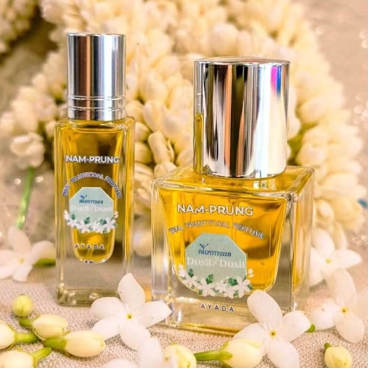 Ayada น้ำปรุงดุสิต/ดุสิต น้ำหอมไทยดอกเขี้ยวกระแตสด หอมตรึงใจ ภูมิปัญญาเครื่องหอมไทย