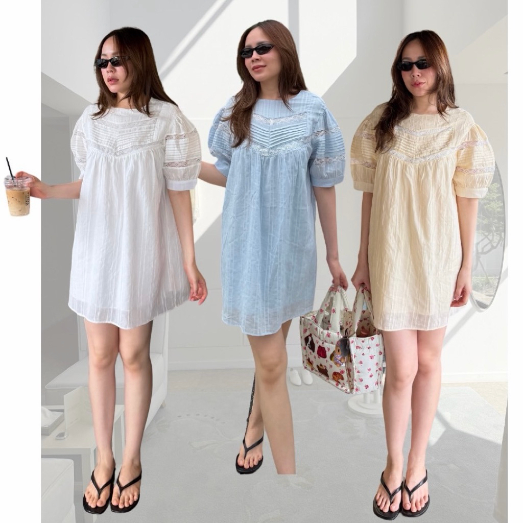 tshop เดรสสั้น Emily