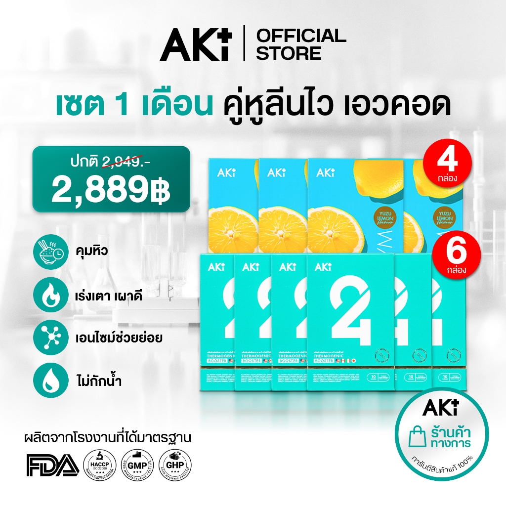 AKI24 & Yuzym | เซต 1 เดือน คู่หูลีนไว เอวคอด