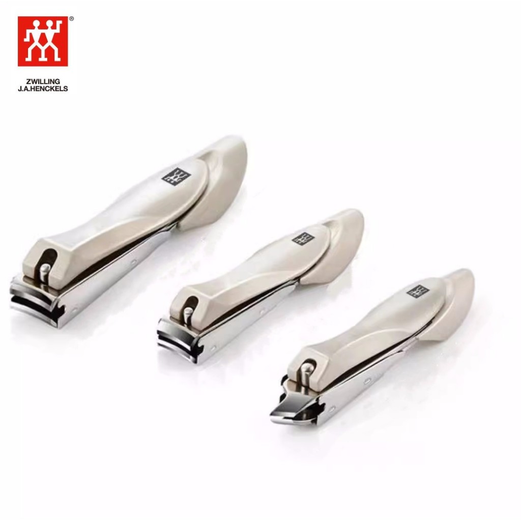 Zwilling Nail Clipper Set Splash-Proof Stainless Steel Nail Clipper Diagonal Household Nail Clipper 