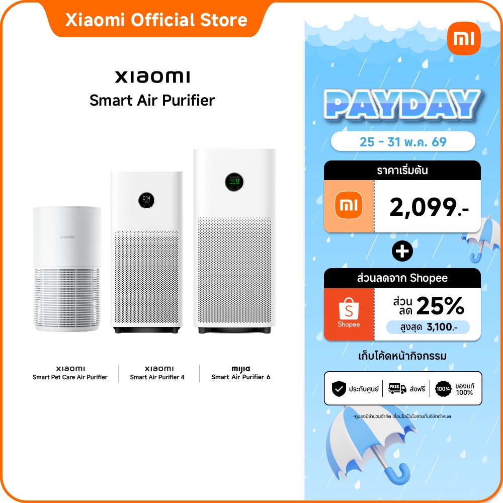 ✨รีวิว Xiaomi Smart Air Purifier 4 Series: อากาศบริสุทธิ์ถึงบ้าน! หมดกังวล PM2.5 ด้วยตัวช่วยที่บ้าน
