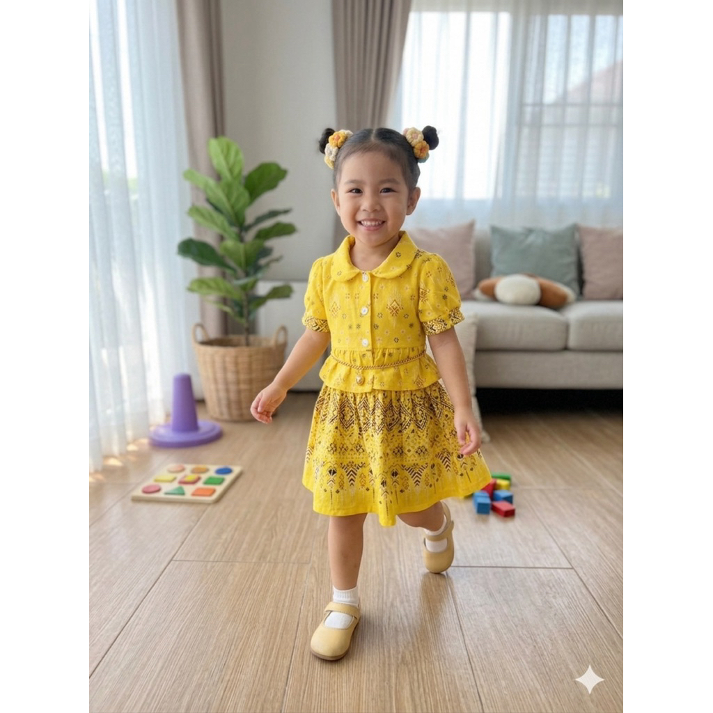 ชุดไทย ชุดแฟชั่นเด็ก ราคาถูก น่ารัก