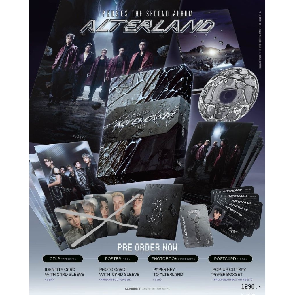 PERSES THE SECOND ALBUM 'ALTERLAND' 