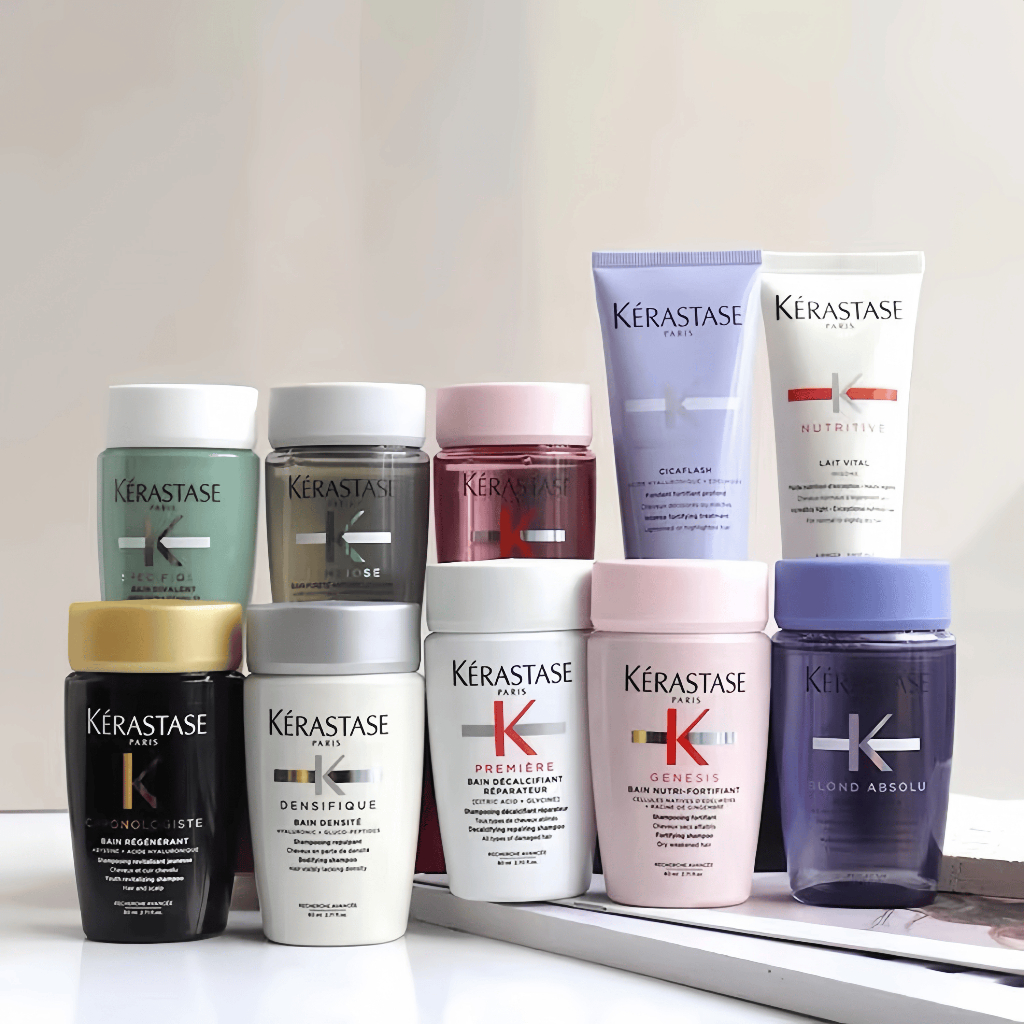 Kerastase Bain Shampoo 80ml แชมพูทำความสะอาดเส้นผมอ่อนโยน บำรุงรากผมให้แข็งแรง