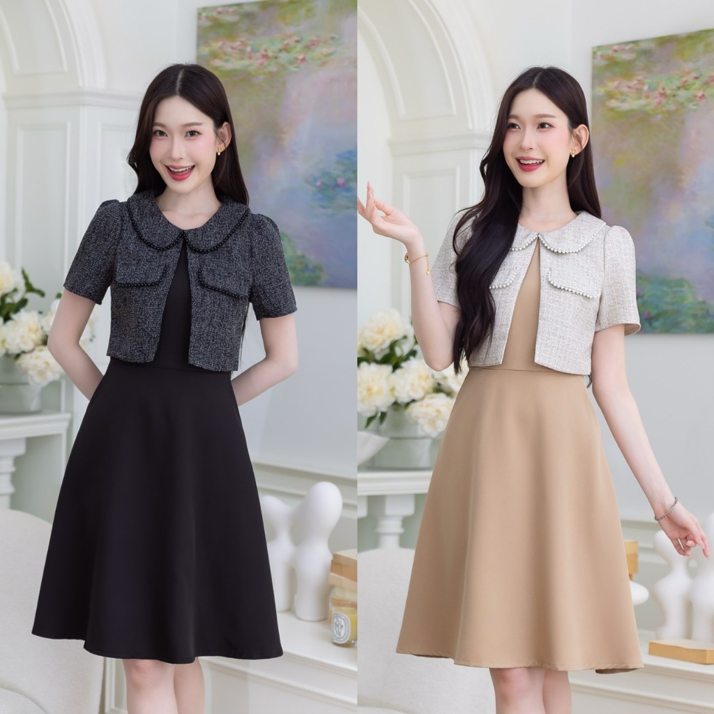 517-05-06ปกล้อมมุกดำและน้ำตาลเบจ