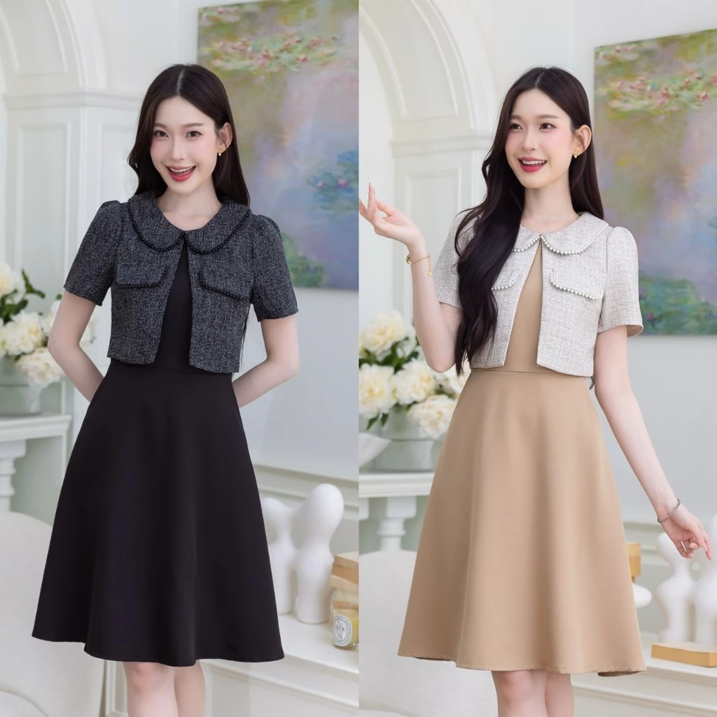 517-05-06ปกล้อมมุกดำและน้ำตาลเบจ