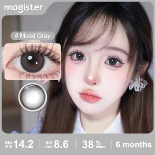 Magister & Realcon คอนแทคเลนส์ 14.2MM MOOD NIGHT ชุด Contact Lens Mood Brown / Mood Gray ของแท้ เลนส์นิ่ม สวยปังมาก