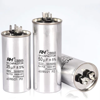 Tools.Shop คาปาซิเตอร์ แคปรันแอร์ CBB65 30/3540uF 450V 2ขั้ว (ใช้ได้ทุกยี่ห้อ) คาปาซิเตอร์แอร์ แคปสตาร์ทแอร์