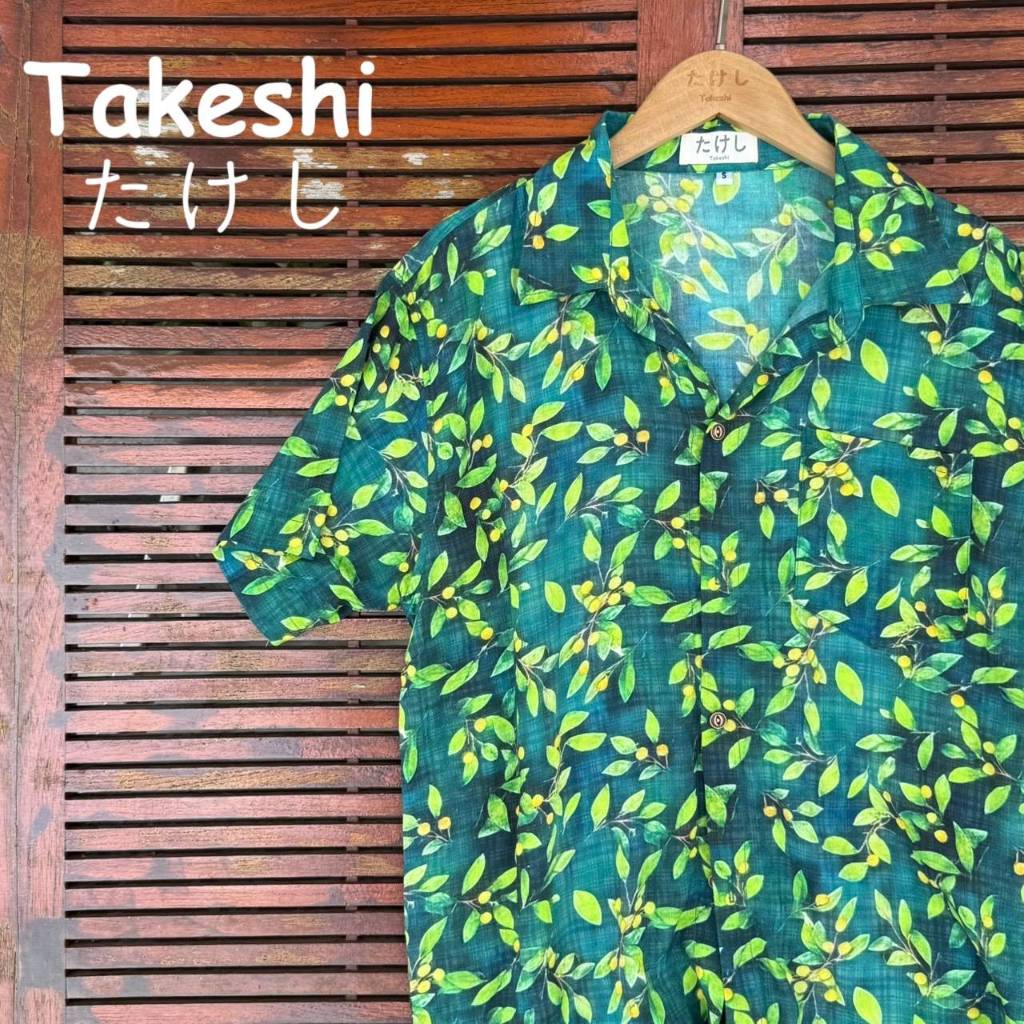 เสื้อเชิ้ตแขนสั้นลายดอกรุ่น Art II