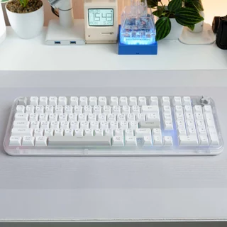 [โค้ดคุ้มลด 20%] DEKAY R98 MAX Wireless Tri-Mode Rubber Dome keyboard Bluetooth wireless DK R98MAX R 98 MAX Bigpenguin