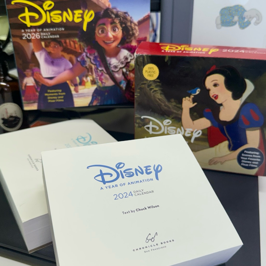 🍄January 🍄Disney a year of animation 2024 daily calendar ปฏิทินรายวันดิสนีย์ เดือนมกราคม