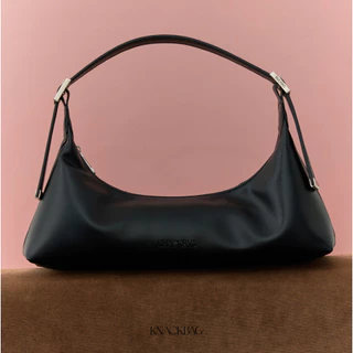 KNACKBAG - Jennie bag - กระเป๋าสะพายไหล่ รุ่นเจนนี่ สายเล็ก หนังเรียบสังเคราะห์ (PU Smooth)