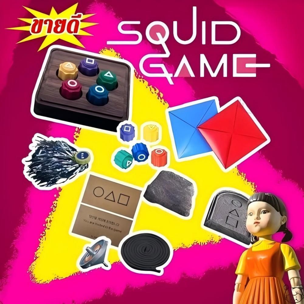 พร้อมส่ง🚛Squid Game 2 Gonggi  หมากเก็บเกาหลี พร้อมกล่องเก็บ ของเล่นพิมพ์ 3D JackStone 2026