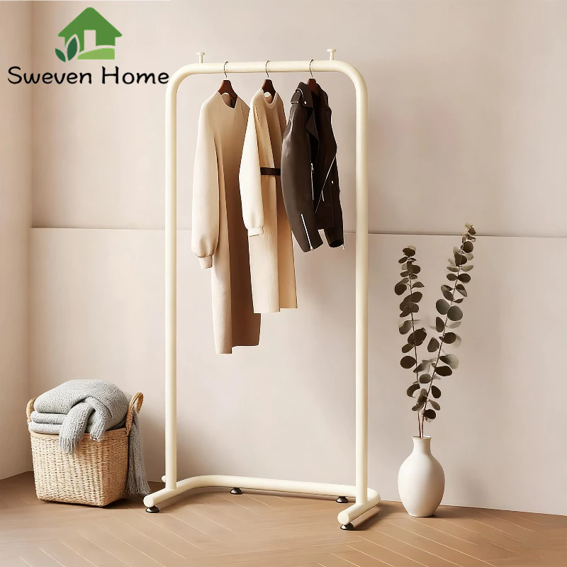 Sweven Home ที่แขวนผ้า ลาวตากผ้า ราว ราวเเขวนผ้าเหล็ก ดีไซน์เรียบง่าย อเนกประสงค์ เเข็งเเรง สามารถประกอบเองได้ง่ายๆ