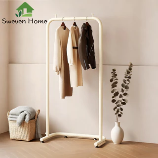 Sweven Home ที่แขวนผ้า ลาวตากผ้า ราว ราวเเขวนผ้าเหล็ก ดีไซน์เรียบง่าย อเนกประสงค์ เเข็งเเรง สามารถประกอบเองได้ง่ายๆ