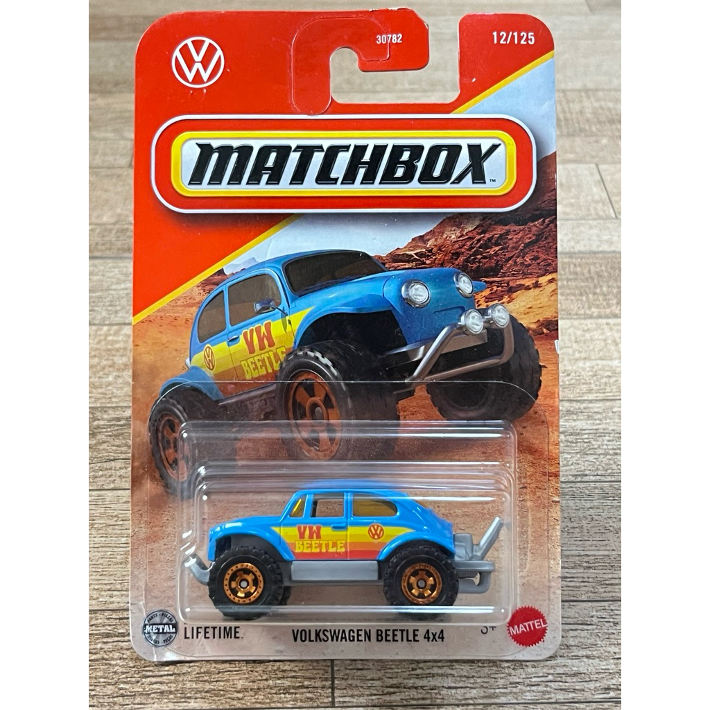 Matchbox Volkswagen Beetle 4x4 blue