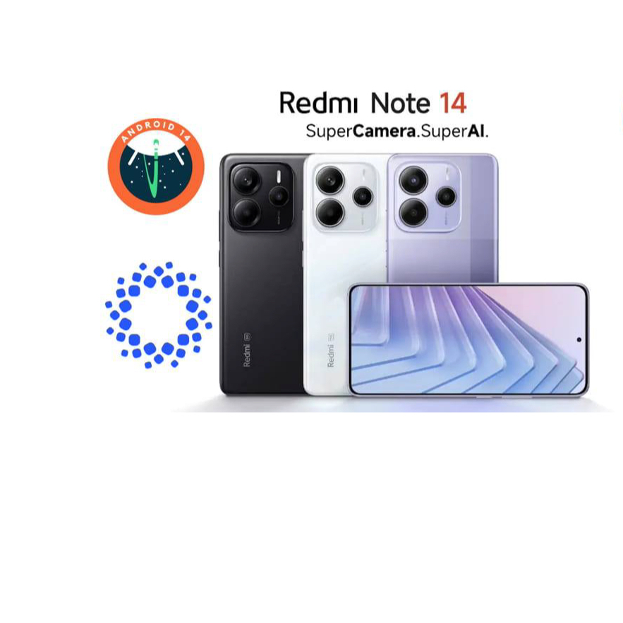 Redmi note 14/4G (8/256GB) สินค้าเคลียสตอค ประกันร้าน