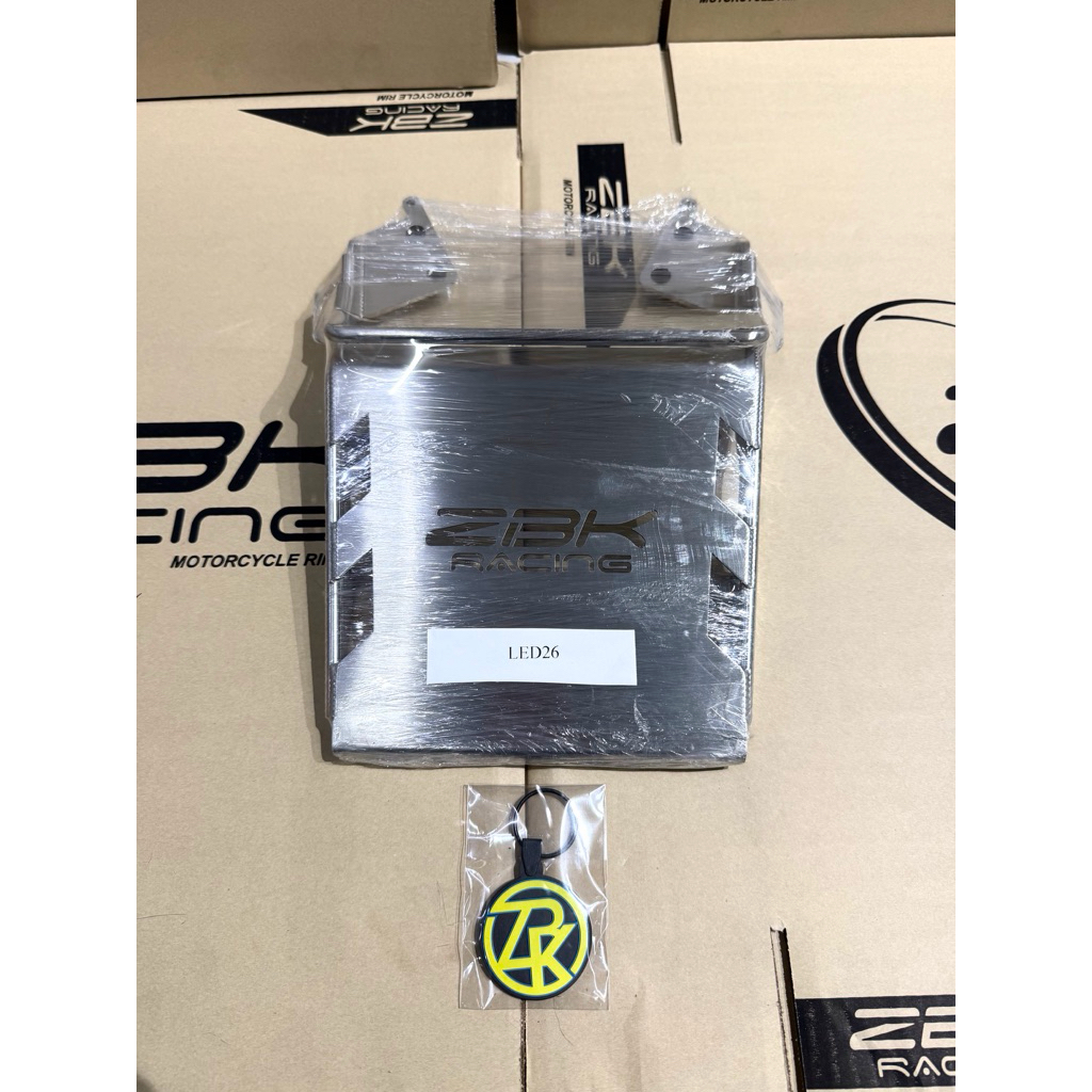 แรคท้ายสายทัวร์ริ่ง งาน ZBK Racing สำหรับรุ่น Wave125iLED2026 แถมพวงกุญให้ด้วย