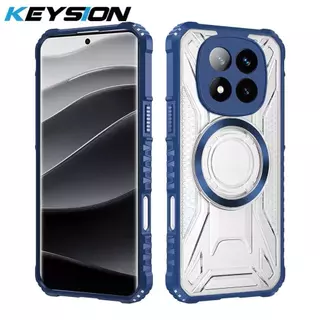 เคสใส แม่เหล็ก สำหรับ Xiaomi Redmi Note15 Note15Pro Plus Note14Pro Plus Poco M8 M8PRO X7 กันกระแทก