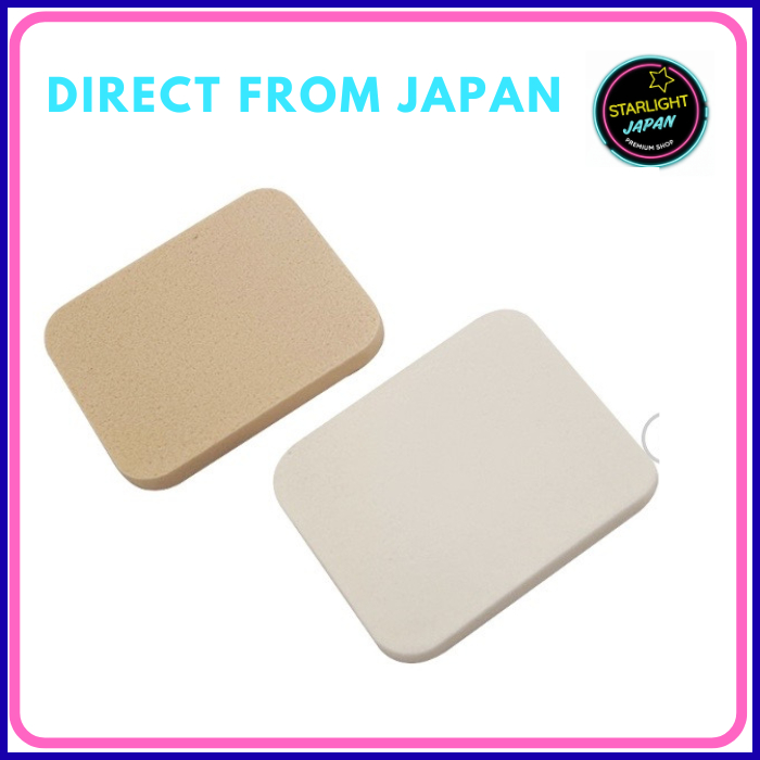DAISO Japan Makeup Sponge Square Shape 10pcs Soft Foundation Puff Beauty Blender  [Direct from Japan
