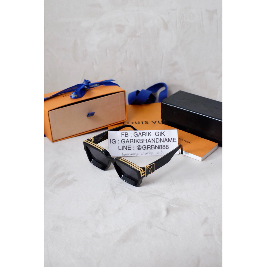 ✨ Used in good cond.✨  LV Sunglasses 1.1 Millionaires Fullset + ยกเว้นใบเสร็จ