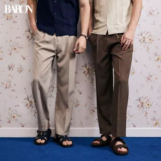 BARON Relax regular pants กางเกงผู้ชาย ผ้า Light weight พรีเมียม เบา สบาย Man Clothing