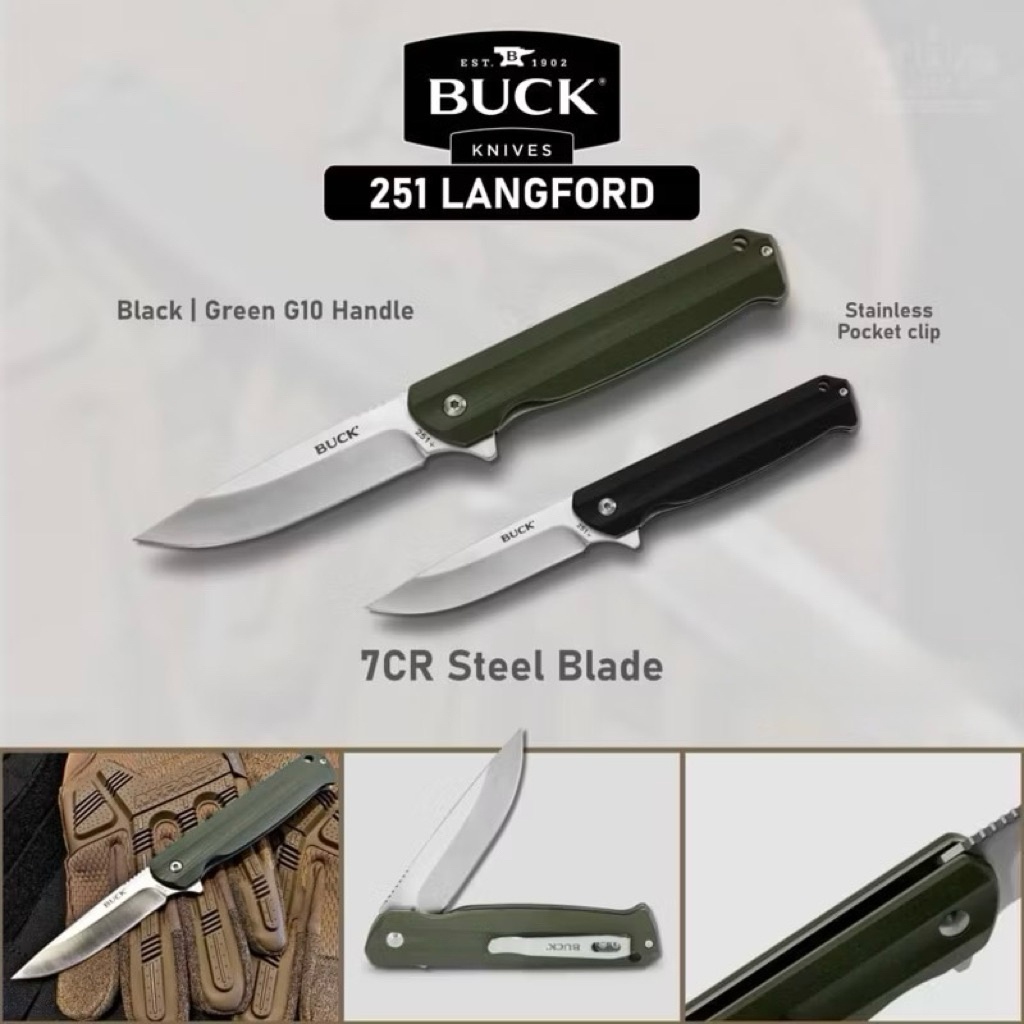Buck 251 Langford ของแท้