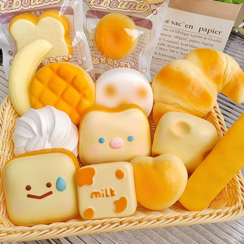 ของเล่นสกุชชี่ Squishy ซิลิโคนยางนิ่ม บีบคลายเครียด thumbnail 6