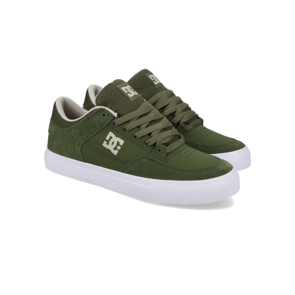 DC SHOES รองเท้าผ้าใบผู้ชาย Mens Onyx Leather Shoes (301) 261 DC03659-301