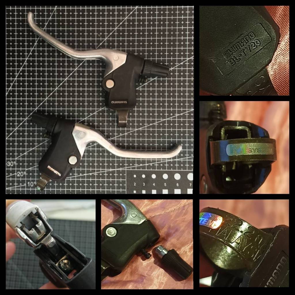 มือเบรค Shimano BL TY-20 ทรงลุง ตรงรุ่น ตรงปี ของใหม่ไม่ผ่านการใช้งาน