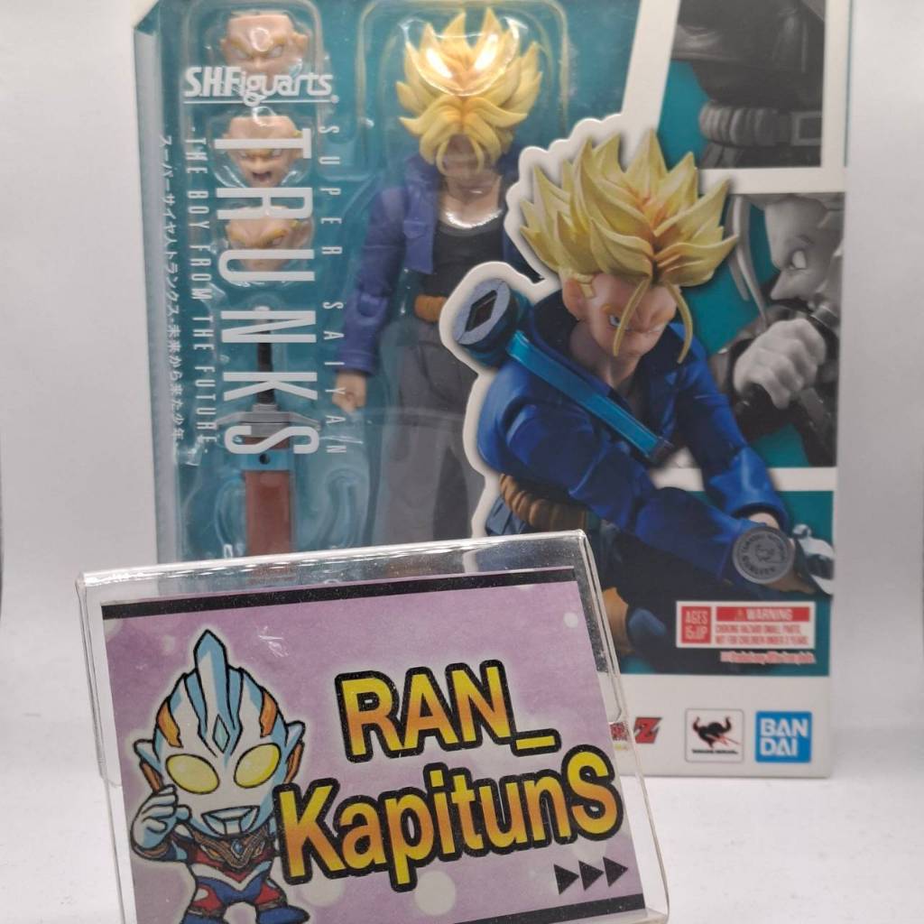 (มือสอง) (Lot RE 2024) S.H.Figuarts Super Saiyan Trunks The Boy From The Future (อ่านรายละเอียดก่อนทำการสั่งซื้อ)