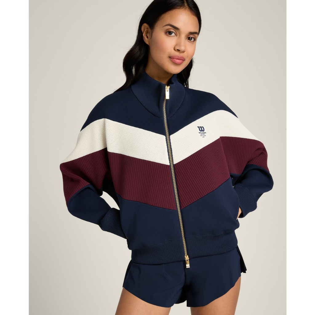 Wilson Women CLUB KNIT JACKET WW00582U001001 Official Store