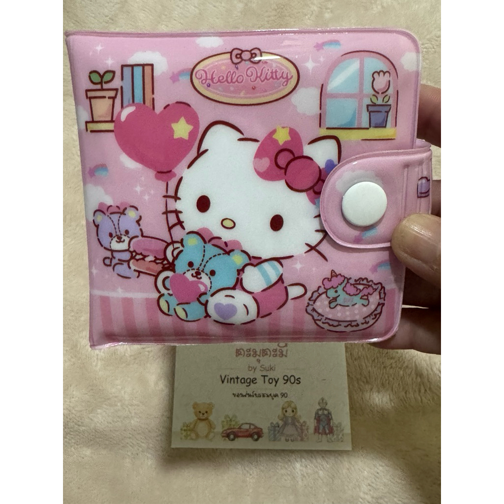 🇹🇭พร้อมส่งในไทย🇹🇭Sanrio กระเป๋าสตางค์เด็ก PVC รุ่น108 ลายการ์ตูนซาริโอ้ ลิขสิทธิ์แท...
