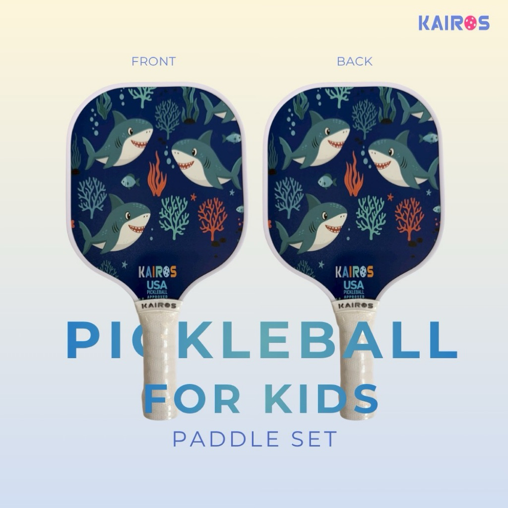 Pickleball Paddle For Kids ไม้พิคเคิลบอลสำหรับเด็กคุณภาพดีจากแบรนด์ KAIROS - KS-CFK02