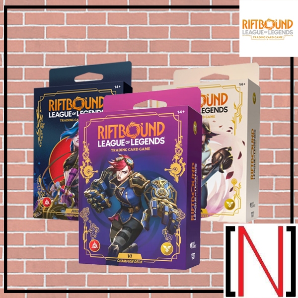 Riftbound League of Legends TCG: Champion Deck and Showdown Deck [ภาษาอังกฤษ]