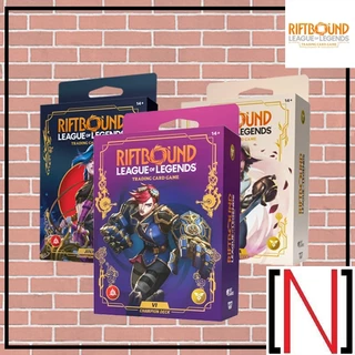 Riftbound League of Legends TCG: Champion Deck and Showdown Deck [ภาษาอังกฤษ]